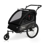 Anhänger Kinder Sepnine BT920 2 Kinder Faltbar Schwarz