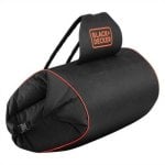 Mochila de collecte de feuilles Black & Decker GWBP1 72 L Noir/Orange