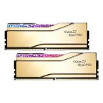 Mémoire RAM G.Skill Trident Z5 Royal Neo 32Go 2x16Go DDR5 6400MHz CL30 AMD EXPO RGB doré