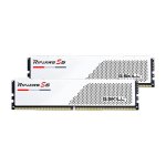 Mémoire RAM G.Skill Ripjaws S5 64Go 2x32Go DDR5 5600MHz CL36 Intel XMP Blanc