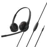 Auriculares Creative HS-230 con cable USB y jack 3,5 mm para oficina negro