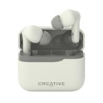 Auriculares Creative Zen Air Plus inalámbricos Bluetooth con cancelación de ruido crema