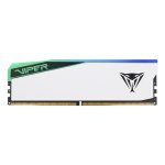 Memoria RAM Patriot Viper Elite PVER532G56C38W 32GB 1x32GB DDR5 5600MHz CL38 RGB Blanco AMD EXPO Intel XMP