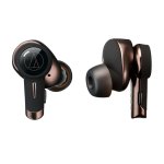 Auriculares Audio-Technica ATH-TWX9 inalámbricos Bluetooth con cancelación de ruido y protección IPX4 marrón