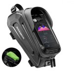 Rockbros B68 Bolsa Para Bicicleta Con Funda Para Teléfono, 1,5 L - Negro
