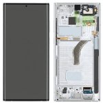 Pantalla Lcd Galaxy S22 Ultra En Color Blanco Fantasma