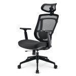 Silla de oficina Sharkoon OfficePal C20 con respaldo de malla y reposabrazos ajustables