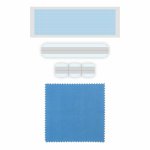 Etiquetas autoadesivas DICOTA D30194 transparentes retangulares 120 x 190 mm