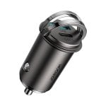 Caricatore Auto Joyroom C-A35 USB-A e USB-C 45W Carica Rapida Grigio