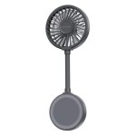 Mini Ventoinha Portátil USAMS LU02FS01 3,5W 3 Velocidades Magnética Recarregável com Suporte