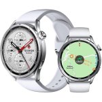 Xiaomi Watch S5 Bluetooth GPS NFC 46mm Prateado Bracelete Borracha 5ATM Cardio