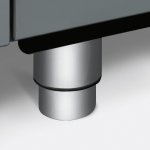 Kit de pieds Smeg KITPAX Inox pour cuisines Master, Sinfonia, Concerto