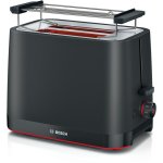 Toaster Bosch TAT3M123 2 Scheiben 950 W Schwarz