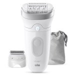 Depiladora Braun Silk-épil 7 8700216963503 Inalámbrica 2 Velocidades 40 Pinzas Seco y Húmedo Cabezales