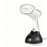 Plancha de vapor portátil 1800 W, mano, calentamiento 15 segundos, blanca