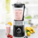 Batidora de vaso Rommelsbacher MX 1260 1200 W Negro Aço Inoxidável Transparente