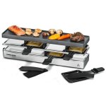 Griglia interna Rommelsbacher RC 800 4 persone 795 W Nero/Argento