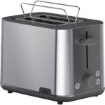 Toaster Braun HT 1510 GY 2 Scheiben 900 W Edelstahl grau