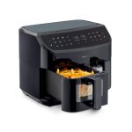 Friteuse sans huile Medion LIFE P20 Double Compartiment Écran Tactile 8,7L 2600W paniers antiadhésifs