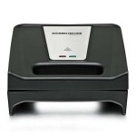 Parrilla eléctrica de contacto Rommelsbacher SWG 700 3 en 1 Negro
