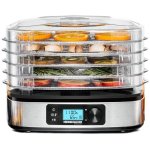 Lebensmittel-Dehydrator Rommelsbacher DA 350 350 W Edelstahl 5 Bleche