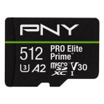 Scheda microSD PNY PRO Elite Prime 512 GB Classe 10 UHS-I U3 V30 A2