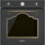 Four Encastrable SMEG SFP67C1TAO Pyrolyse 65L 60cm A Grill Pizza Anthracite Bronze