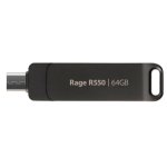 Penna USB Patriot Rage R550 64 GB USB-A e USB-C 3.2 Gen 1 100 MB/s