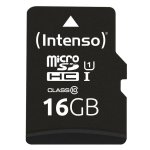 Tarjeta microSD Intenso 3424470 16 GB Clase 10 UHS-I U1 resistente