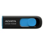 Chiavetta USB ADATA UV128 512 GB USB-A 3.2 Gen 1 Scorrevole Nero Blu