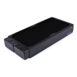 Flüssigkeitskühlung Alphacool 14441 Radiator 2x140 mm 4 Lüfter Schwarz