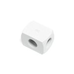 Refrigeration Liquide Alphacool Bloc d'eau laiton blanc 22x30 mm