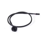 Temperatursensor Alphacool 17596 Messing schwarz 1/4" 18 mm