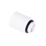 Flüssigkeitskühlung Alphacool Schlauchverbinder Weiß 1/4" 20 mm
