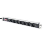 Multipresa Digitus DN-95403 7 prese con protezione e interruttore 16 A 4000 W