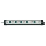 Regleta Brennenstuhl BN-1951550600 5 Tomas con Interruptor y Cable 3 m