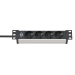 Multiprise Brennenstuhl 1390007004 4 prises avec protection enfant 2 m