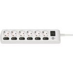 Multipresa Brennenstuhl 1153110126 6 prese con interruttore gestito e protezione