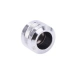 Refrigeration Liquide Alphacool Racor laiton chromé 1/4" 26 mm 2 connexions