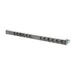 Régua de tomadas Digitus DN-95405 12 tomadas com proteção e cabo 2 m