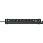 Régua de tomadas Brennenstuhl 1951160602 6 tomadas com proteção infantil e 2 USB-A