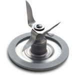 Cuchilla De 4 Puntas Con Anillo De Sellado Compatible Para Picadora De Hielo Oster 004961-050-000
