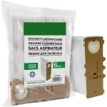 Pack De 6 Bolsas De Microfibra Compatibles Con Aspiradoras Folletto Vk130 Y Vk131