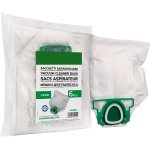 Pack De 6 Bolsas De Microfibra Compatibles Con Aspiradoras Folletto Vk200 Y Vk220