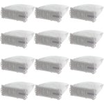 Conjunto De 12 Bolsas De Tela Para Aspiradora Vorwerk Compatible Con Modelos 135, 136, 135sc, Vk136