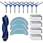 Kit Accesorios De Recambio Para Cecotec Conga 1090 ( 1 Cepillo Principal, 8 Cepillos Laterales....)