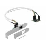 Placa de Rede DeLOCK 95265 Mini PCIe Ethernet Gigabit 1000 Mbit/s removível