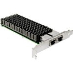 Scheda di Rete Inter-Tech ST-7214 PCIe 10 Gbit/s RJ-45 Doppia Porta Passiva