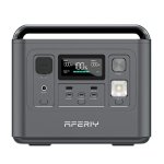 Energie-Station Aferiy AF-P010 512Wh 3 AC-Anschlüsse und 4 USB-Anschlüsse Li-ion Batterie MPPT Solarladegerät LCD-Display