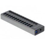 Hub DeLOCK 13 puertos USB 3.2 Gen 1 5 Gbps con interruptores individuales